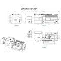 PLC Control Reel Paper Roll Slitting Machine